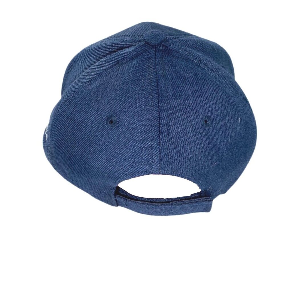 MLB Washington Nationals Blue Hat Cap Adjustable White Red Embroidered SpellOut - Picture 8 of 8